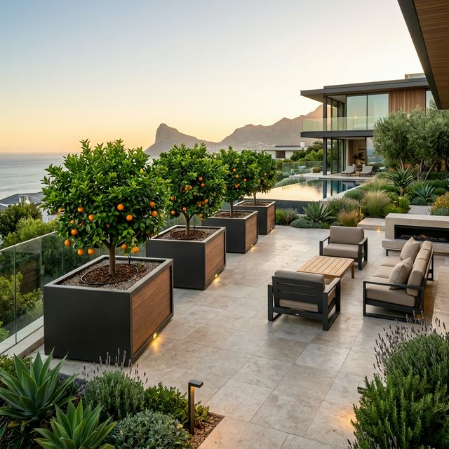 Bacs et Grandes Jardinières : Quel pot pour votre grand citronnier ou olivier ?