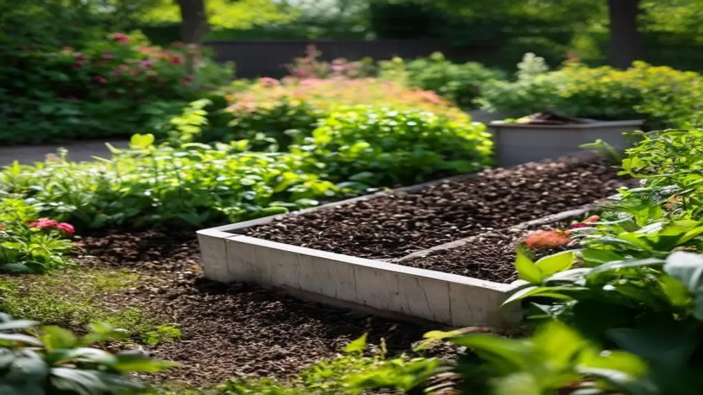 Living soil and natural garden care in a refined estate garden