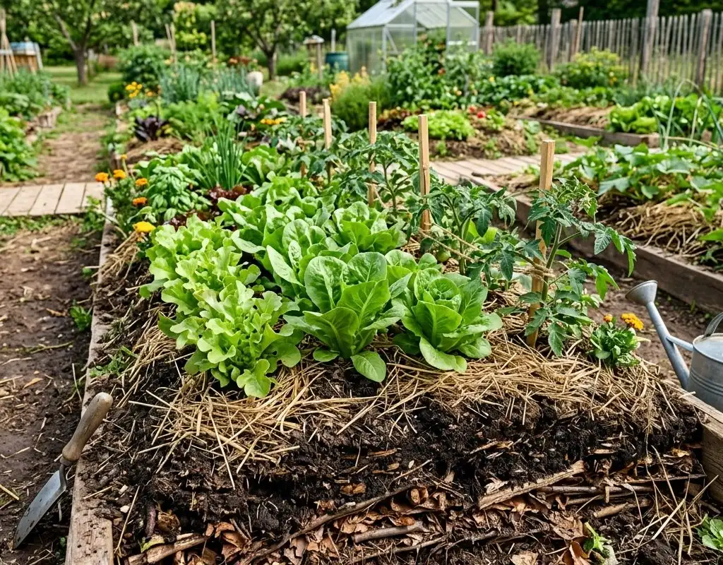 Create a Lasagna Permaculture Bed Step by Step - Les Jardins d'un Chatelain