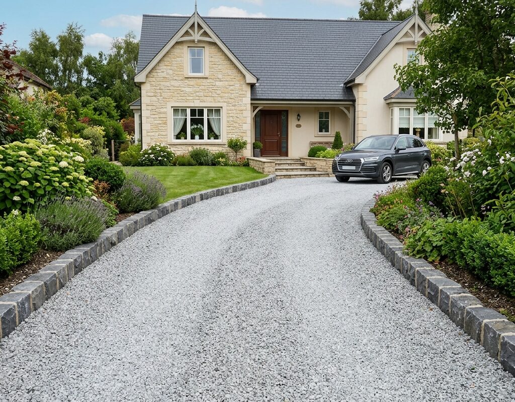 Créer une allée de jardin carrossable : Gravier stabilisé, pavés ou pas japonais ?
