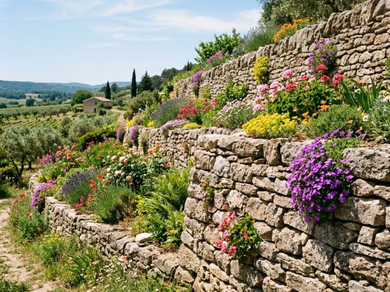 Murets en pierre sèche : L’art de structurer son jardin avec élégance