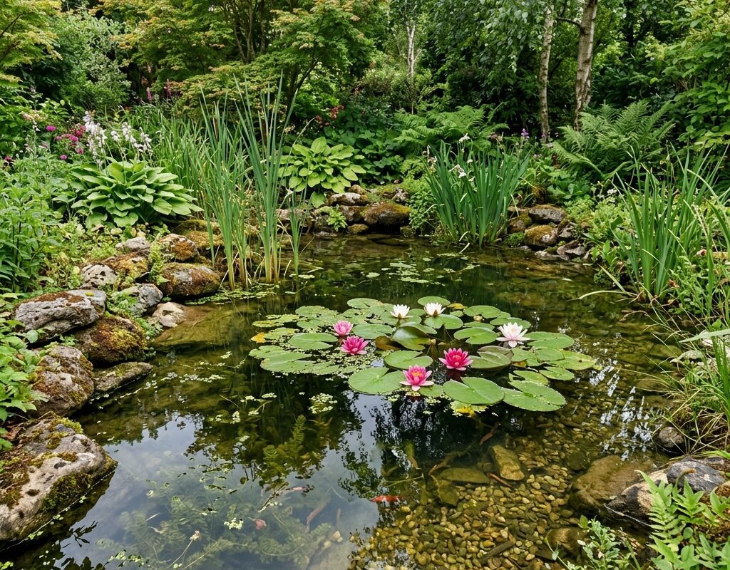 Créer un bassin naturel : Le guide pour un écosystème aquatique autonome