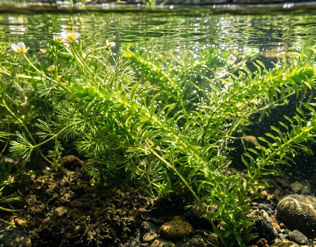 Plantes oxygénantes et épuratrices : Le secret d’une eau cristalline sans produits chimiques