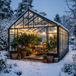 Aménager une orangerie pour protéger ses agrumes du gel