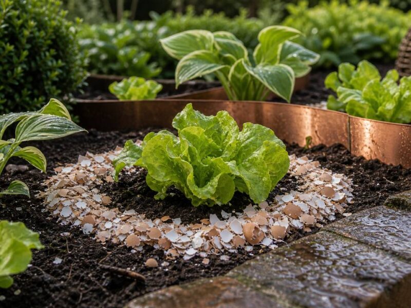 Illustration de jardin de caractere pour Lutter contre les limaces naturellement : les méthodes qui marchent