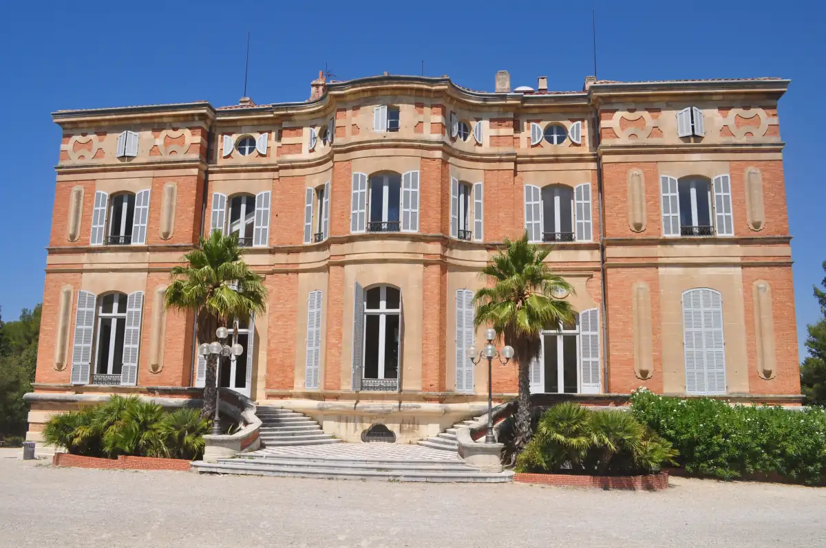 Château Pastré în cadrul Campagne Pastré din Marsilia