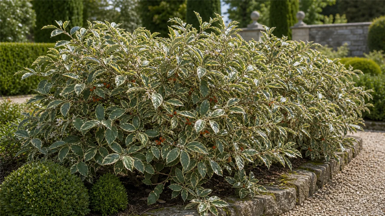 Chalef en situation dans un jardin de chateau